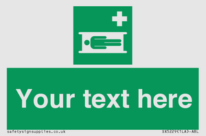 Custom Stretcher Sign